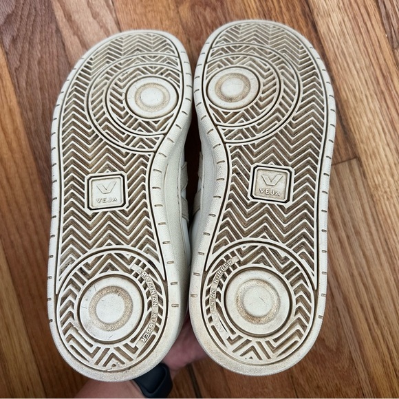 Veja Urca Nautico Lace Up Side Logo Sneaker White Grey Womens Size 10 - Picture 7 of 11